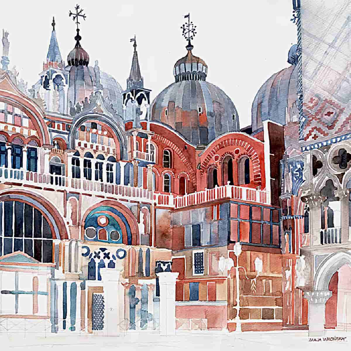 Fotos 05 - I’m An Architect Paints Famous Cities Around The World In Watercolor