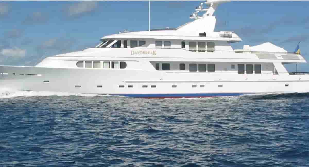 Ten of the best yachts to choose from : superyacht for sale Daybreak