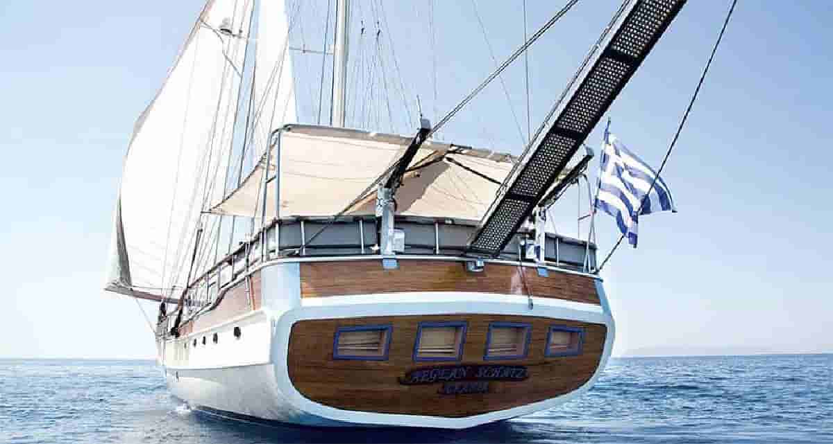 Ten of the best yachts to choose from : AEGEAN SCHATZ