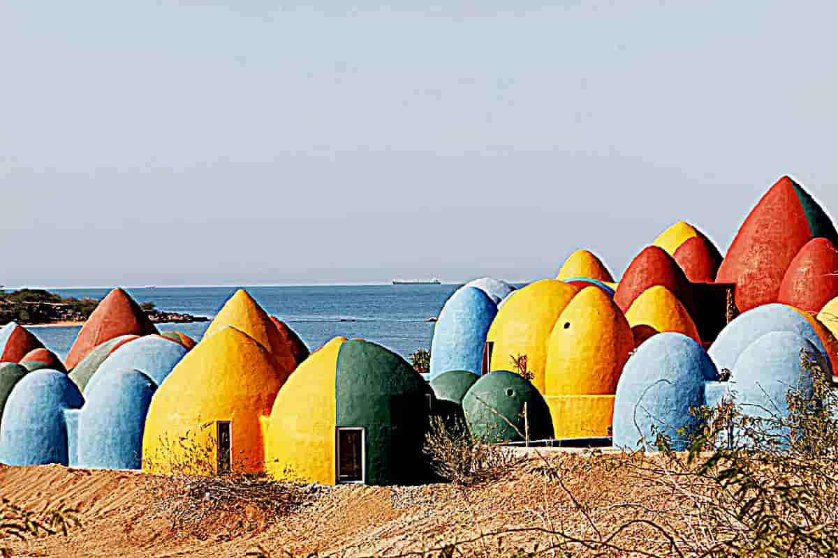 Hormuz island with its surreal otherworldly landscapes; majara residence zav architects soroush majidi