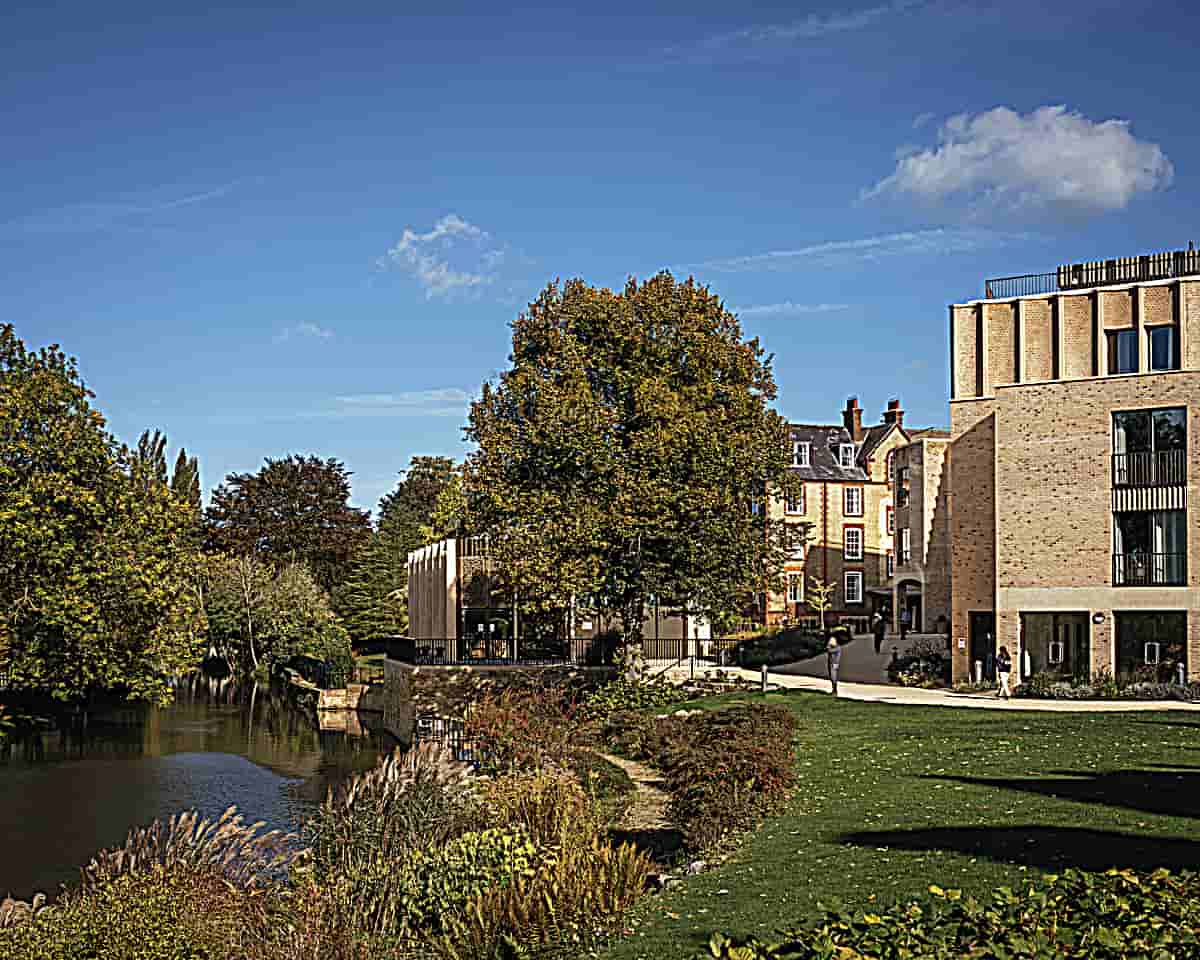 The campus of St Hilda’s College in Oxford has been the Architectural Rapper's Art of New Looking Fly