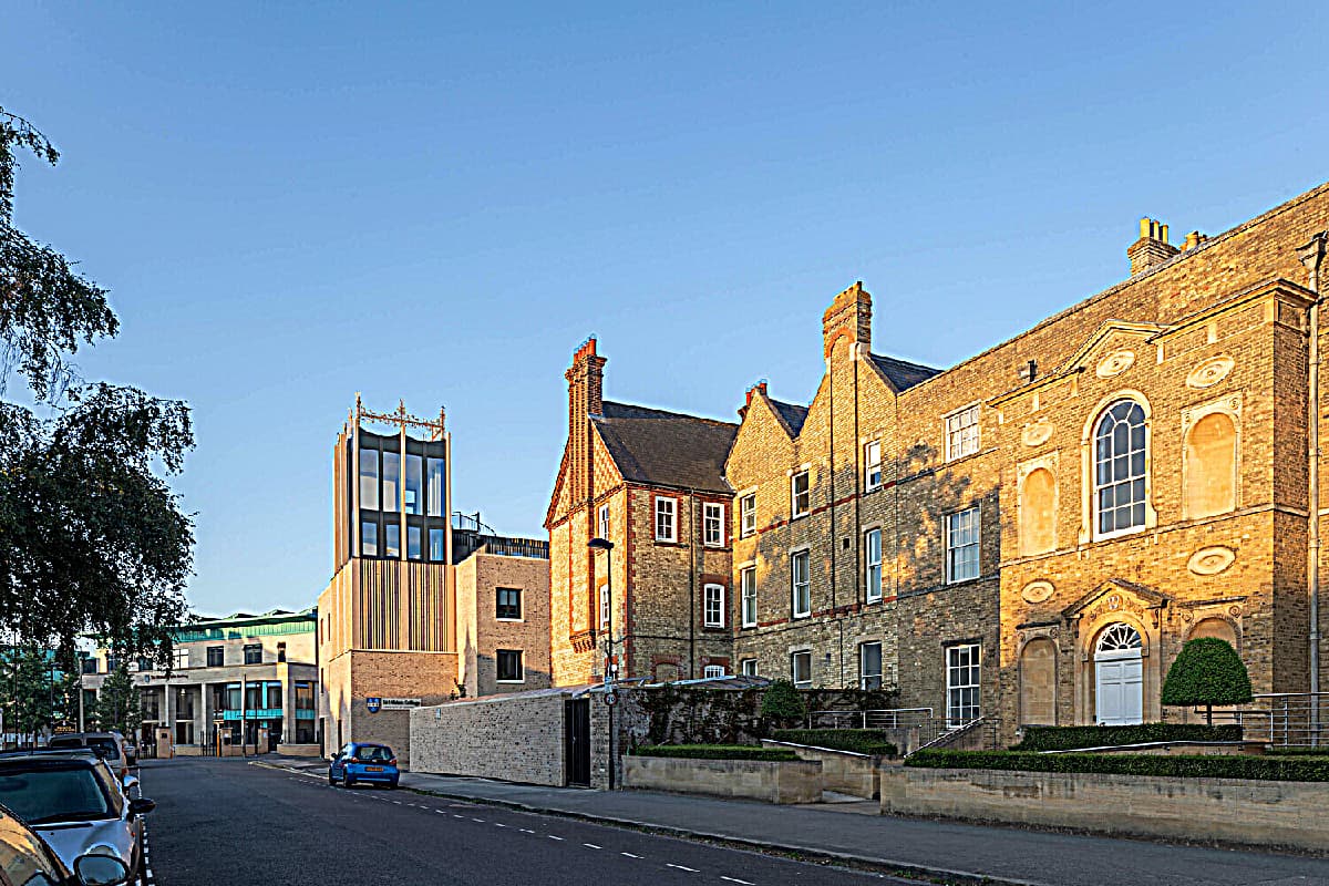 The campus of St Hilda’s College in Oxford has been the Architectural Rapper's Art of New Looking Fly