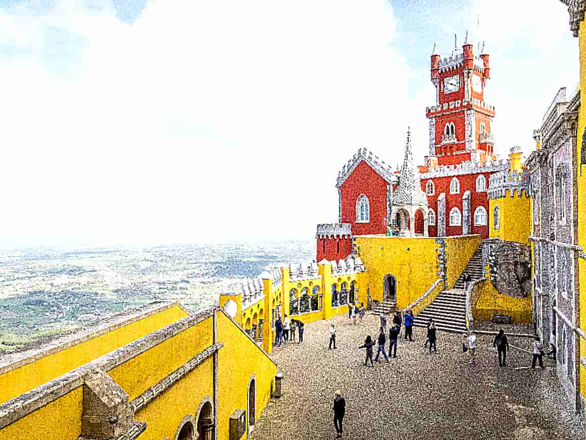 The World’s Most Absolutely Amazing And Beautiful Architecture—Pena Palace in Sintra, Portugal