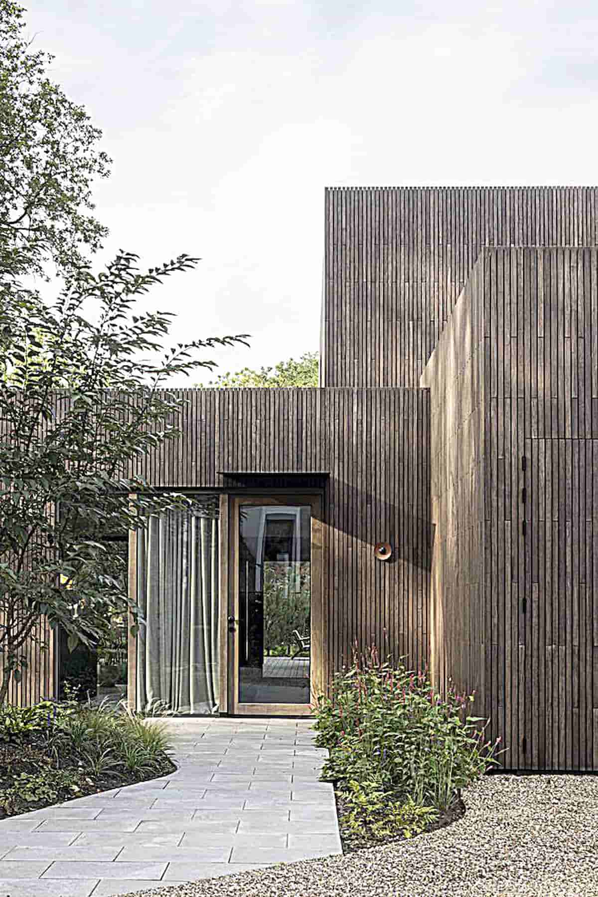 Open-parkvilla : Nestled in a wooded environment while preserving a high-quality residential area that offers tranquility space, and lush surroundings — #Houses #Limburg #residential_park #Residential_Architecture #The_Netherlands, #Villa