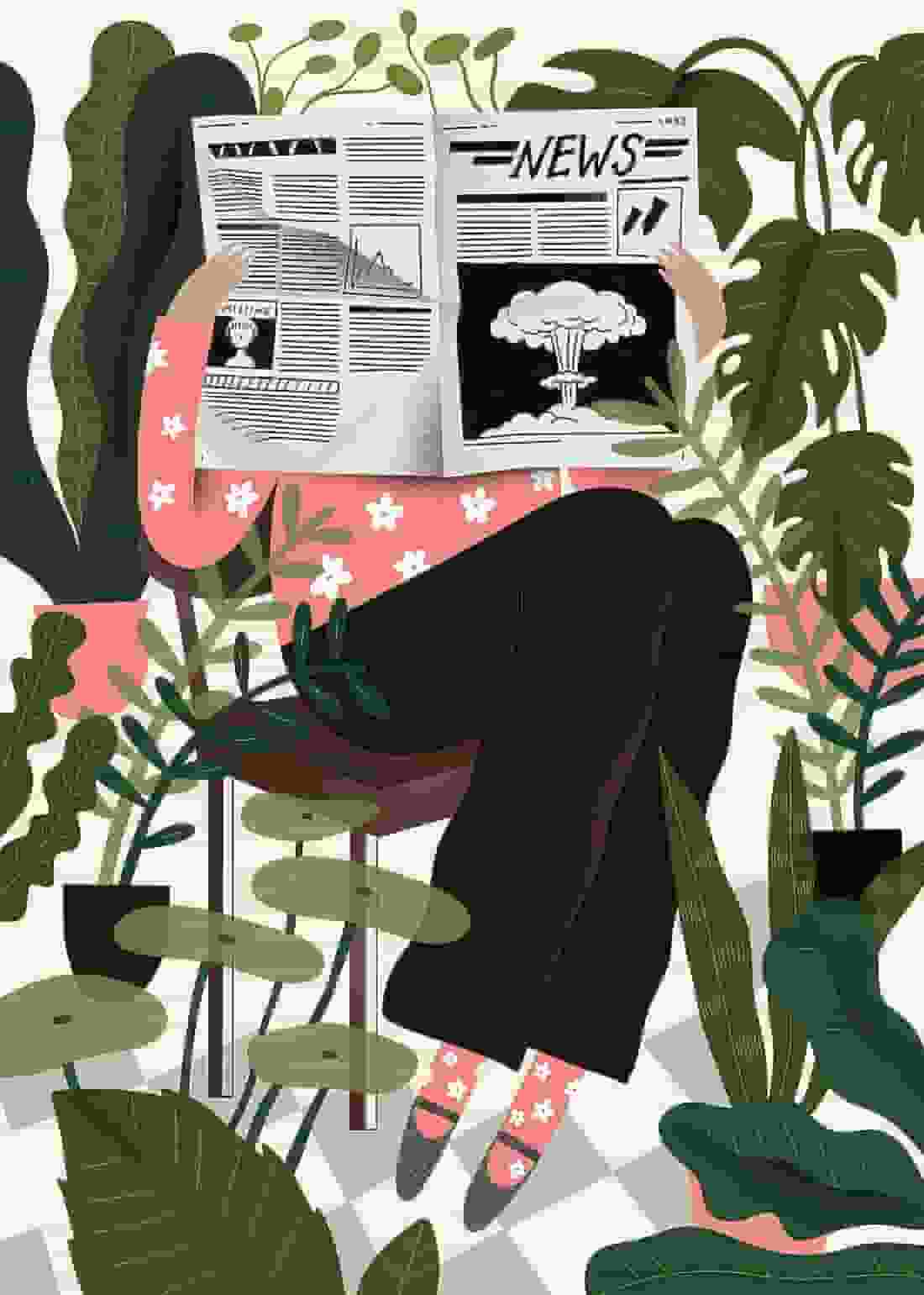 Zestful Illustrations Highlight the Gusto and Charm of Everyday Life：Natalie Shilo’s illustrations each character exudes a zest for life and thrives Zestful Illustrations Highlight the Gusto and Charm of Everyday Life
