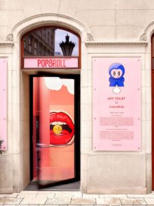 Kissmiklos Transforms a Public Restroom in Budapest into a Neo-Pop Art Gallery