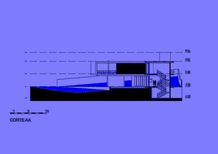 Casa 14-bis, Its Shape Another Peculiarity of the Having Only Three Sides