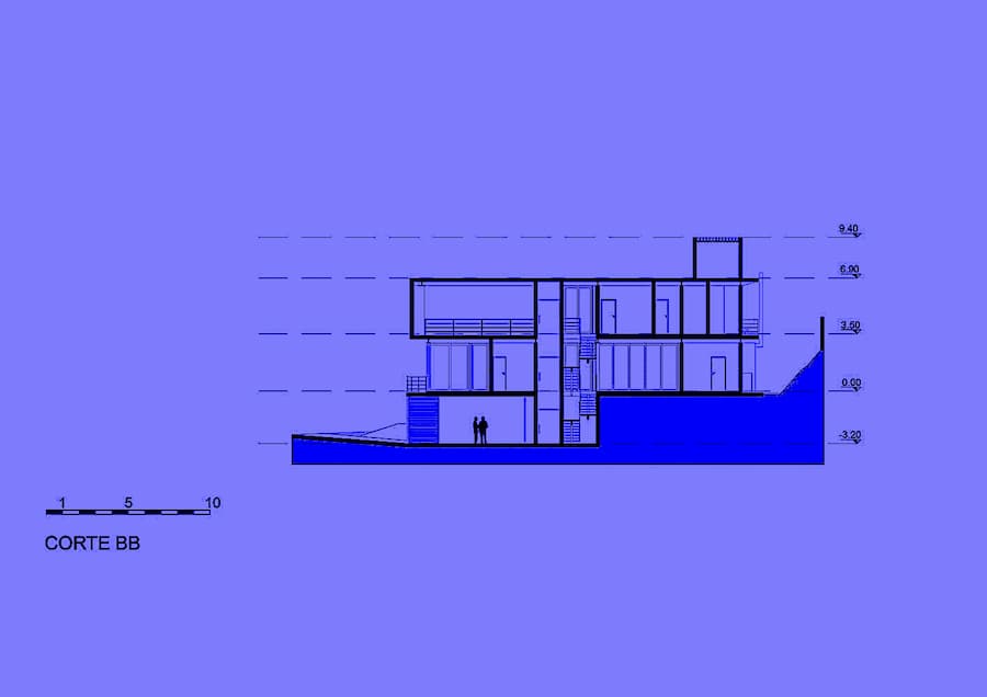 Casa 14-bis, Its Shape Another Peculiarity of the Having Only Three Sides