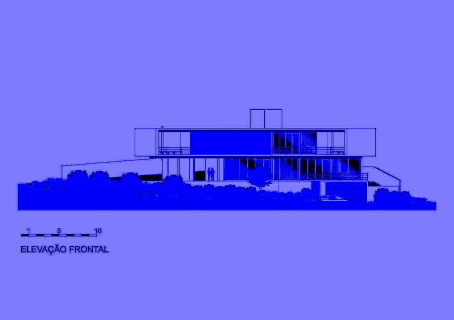 Casa 14-bis, Its Shape Another Peculiarity of the Having Only Three Sides