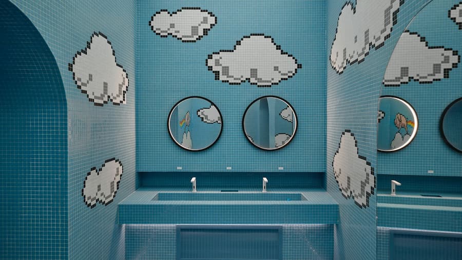 Kissmiklos Transforms a Public Restroom in Budapest into a Neo-Pop Art Gallery