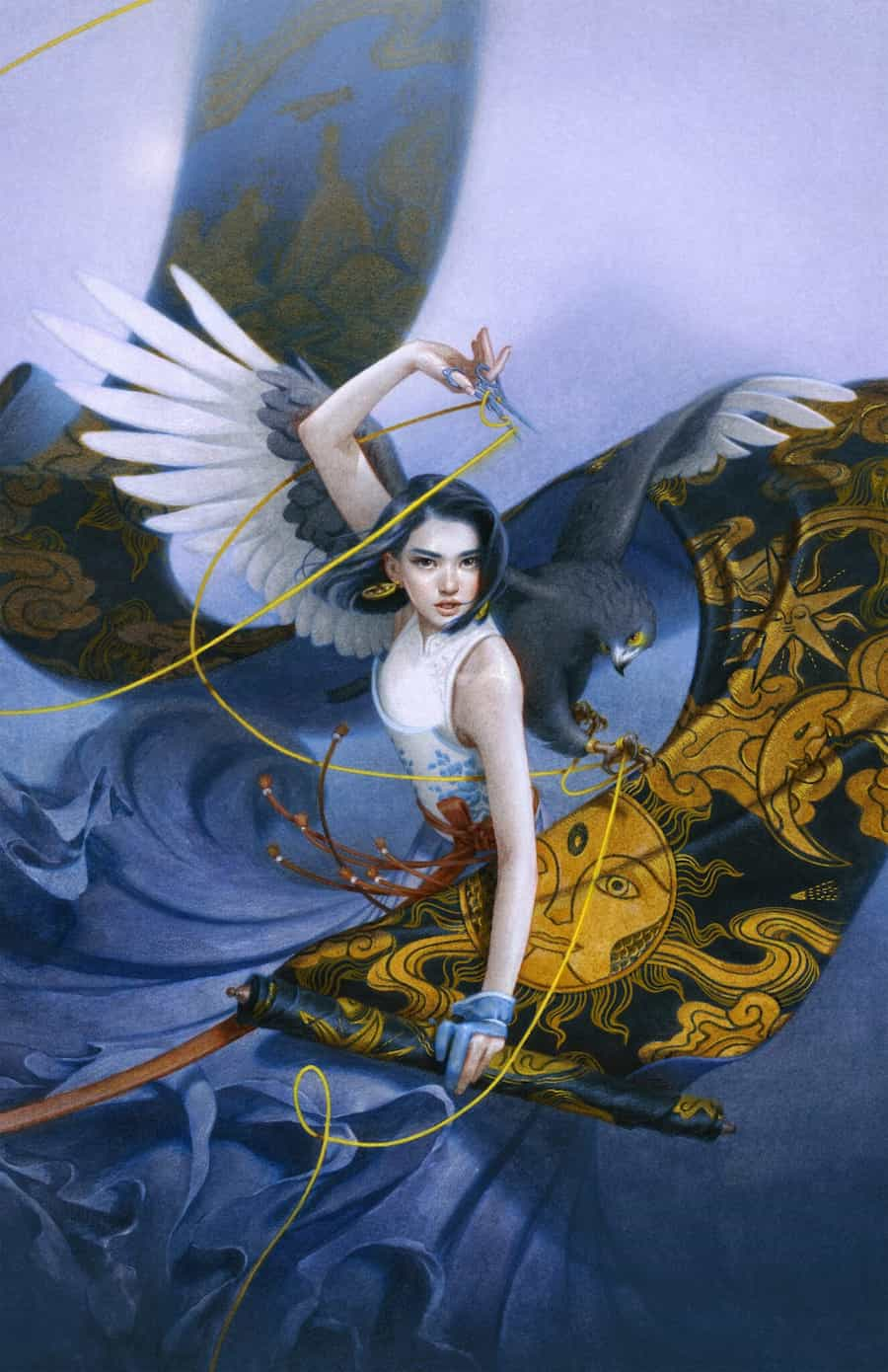 Tran Nguyen’s Ethereal Portraits Portray Melancholy Moments 