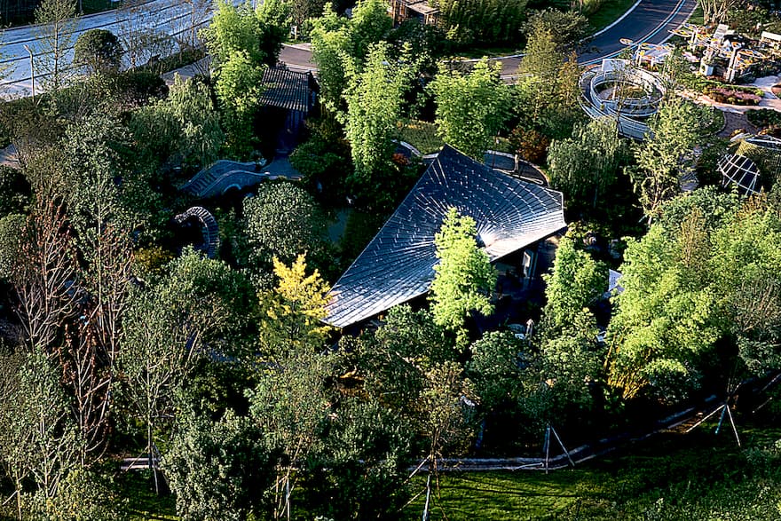 The Overall Design the Poetic Dwelling of the Xingcheng Exhibition Garden