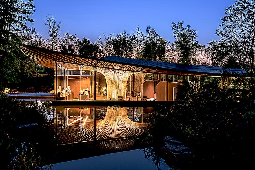 The Overall Design the Poetic Dwelling of the Xingcheng Exhibition Garden