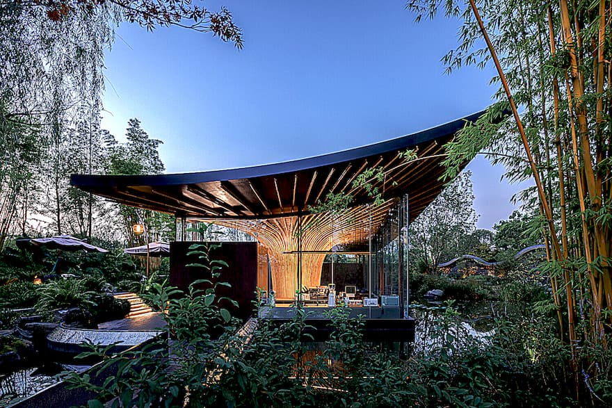 The Overall Design the Poetic Dwelling of the Xingcheng Exhibition Garden