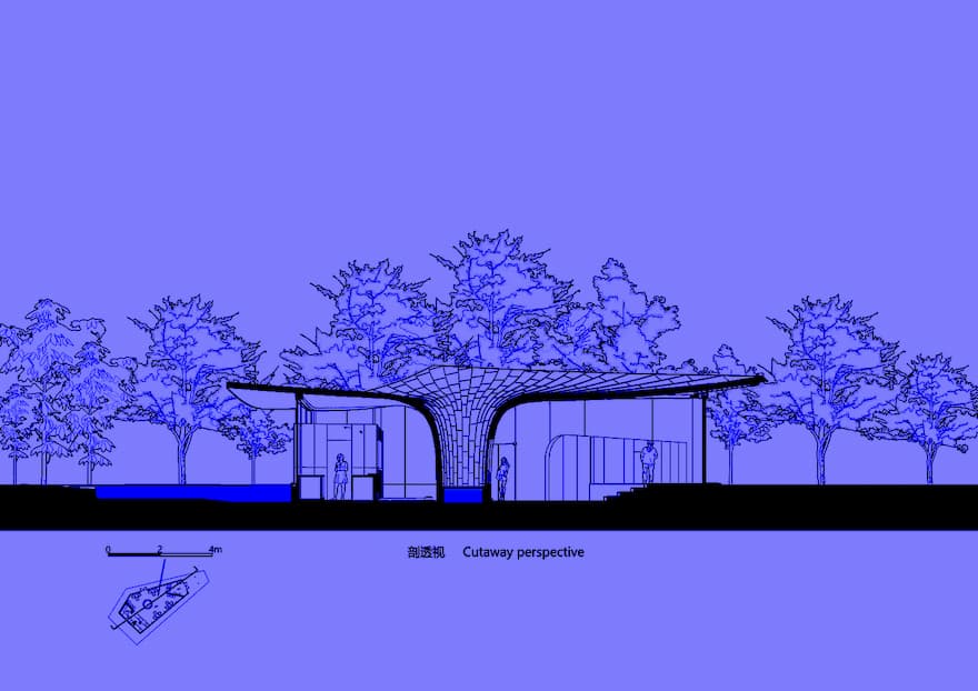 The Overall Design the Poetic Dwelling of the Xingcheng Exhibition Garden