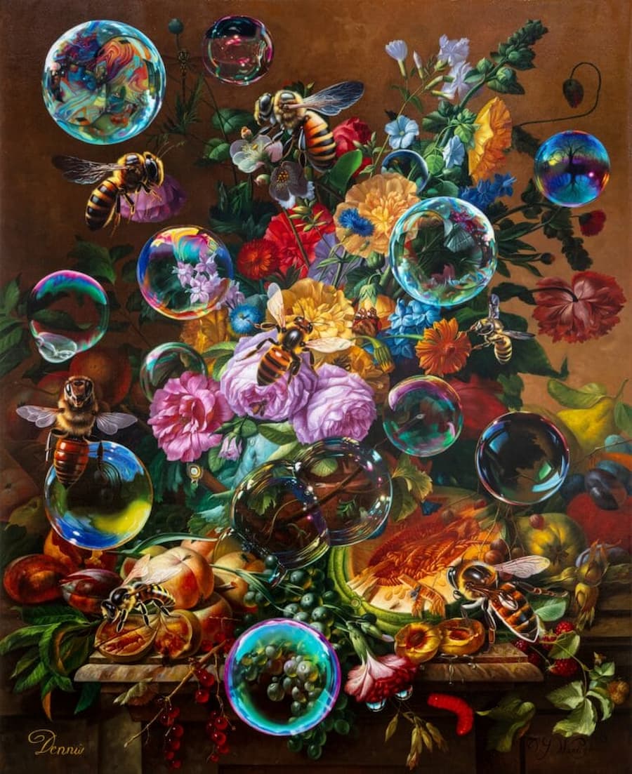 Recent Articles—https://kanikachic.com/ Bees and Iridescent Bubbles Infiltrate Still-Life Traditions in Paintings, the opulent paintings were steeped in symbolism and foregrounded the futility of ambition and worldly pleasures.