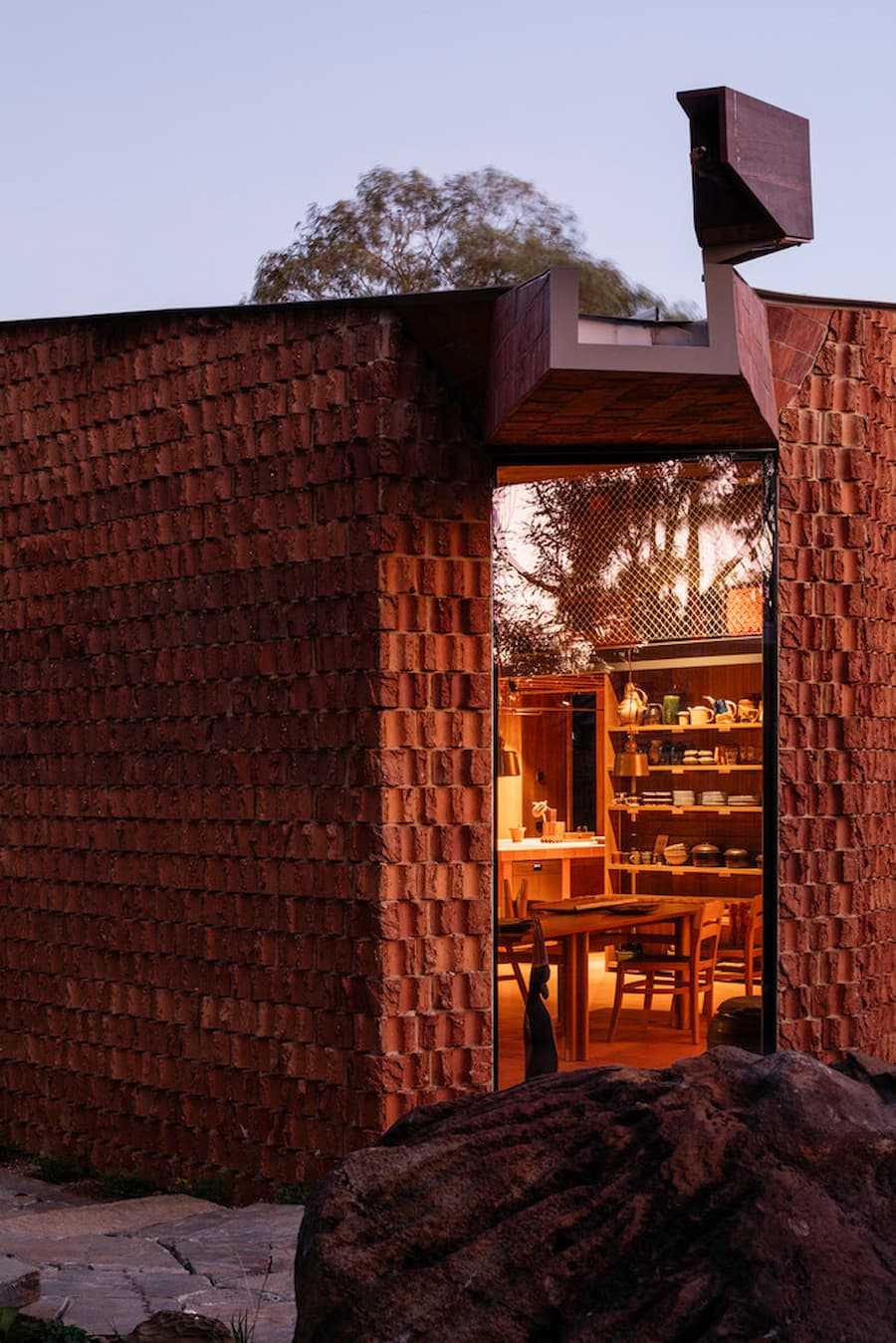 Burnt Earth Beach House Replaces a Dilapidated Beach Shack