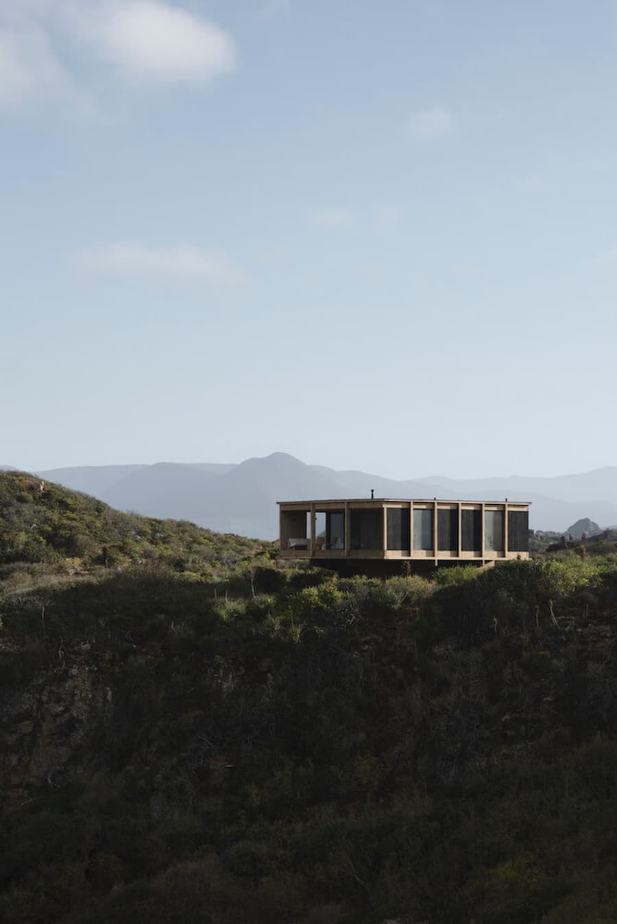 CR House on the coast of Punta Hueso, Coquimbo Region, Chile