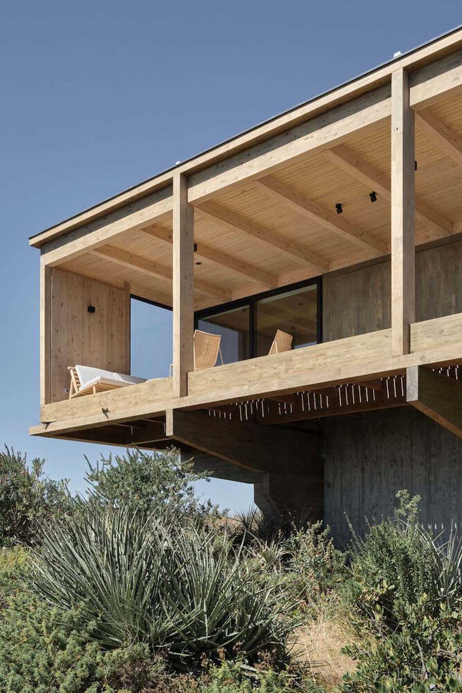 CR House on the coast of Punta Hueso, Coquimbo Region, Chile