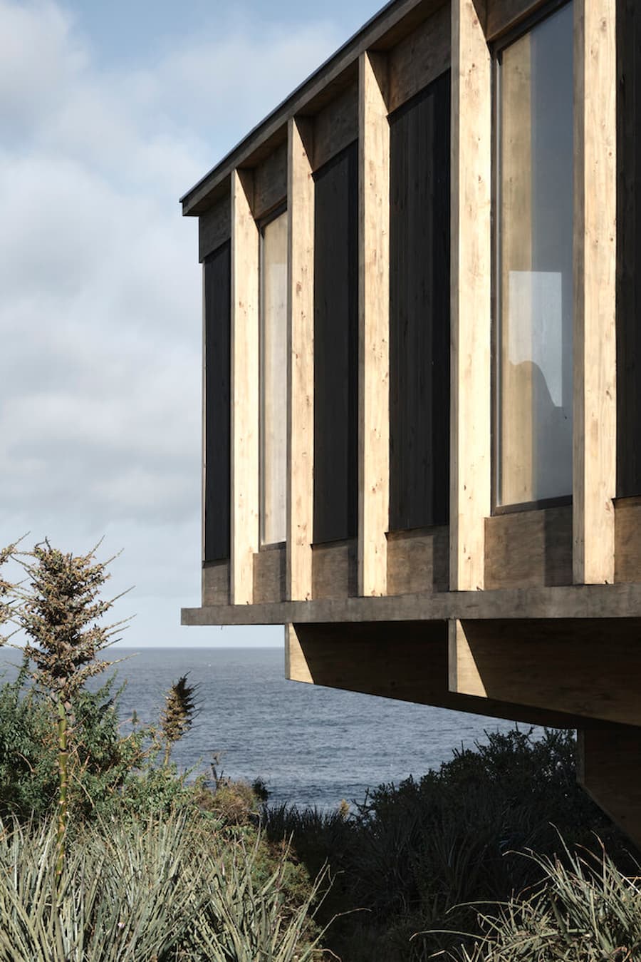 CR House on the coast of Punta Hueso, Coquimbo Region, Chile