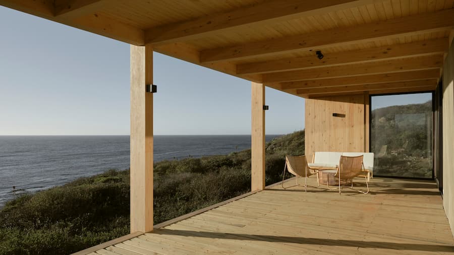 CR House on the coast of Punta Hueso, Coquimbo Region, Chile