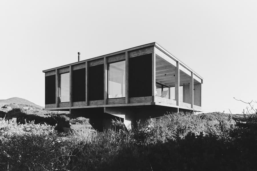 CR House on the coast of Punta Hueso, Coquimbo Region, Chile