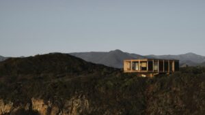 CR House on the coast of Punta Hueso, Coquimbo Region, Chile