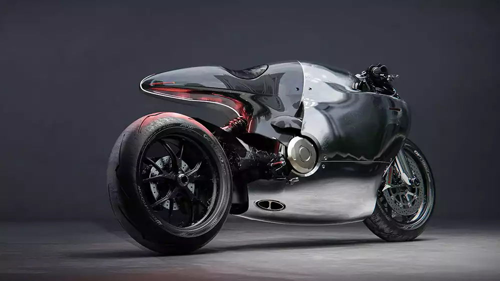 Bandit9 Ducati 821: Liquid Metal Beauty Straight from the Future