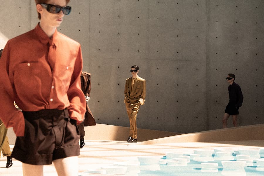YSL and Louis Vuitton at Paris Fashion Week Feature Tadao Ando’s Bourse de Commerce and Bijoy Jain’s Set Design
