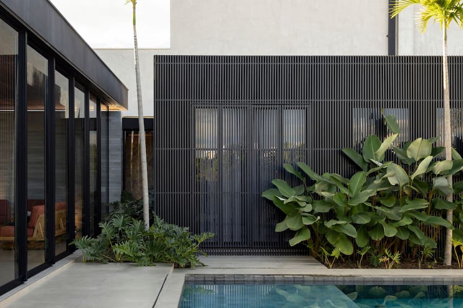 The JK House stands Out for its Palette of Refined, Natural Materials