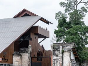 Renovation of Anren Liaowei Mansion Anren Tourist Center
