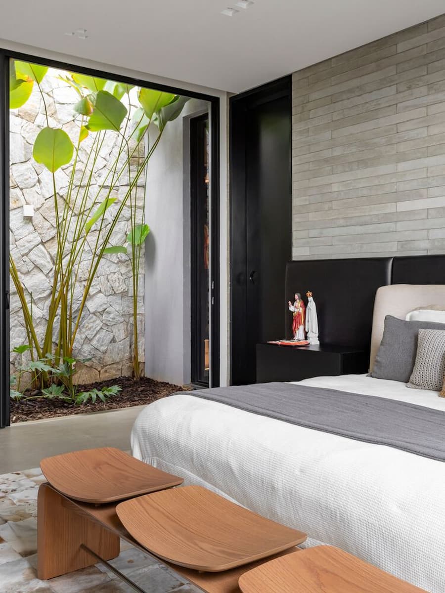 The JK House stands Out for its Palette of Refined, Natural Materials