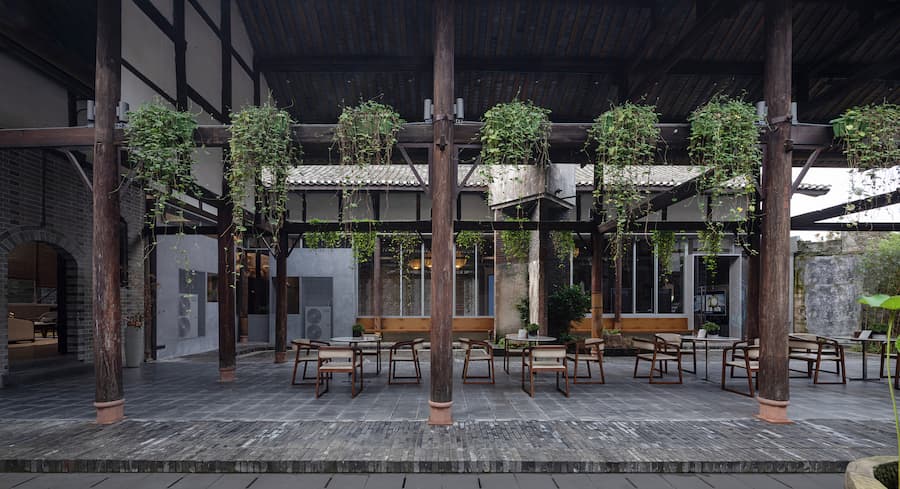 Renovation of Anren Liaowei Mansion Anren Tourist Center