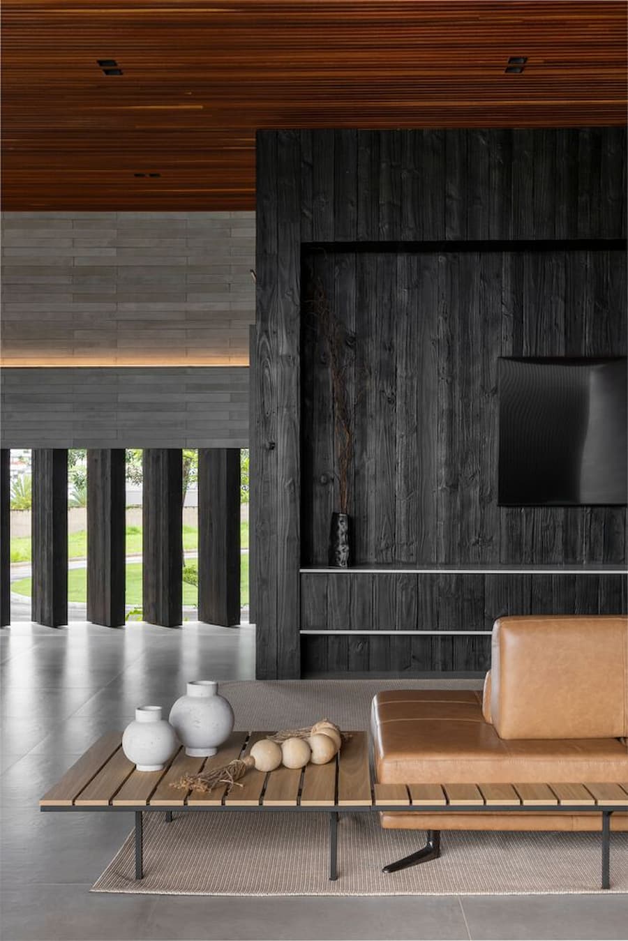 The JK House stands Out for its Palette of Refined, Natural Materials