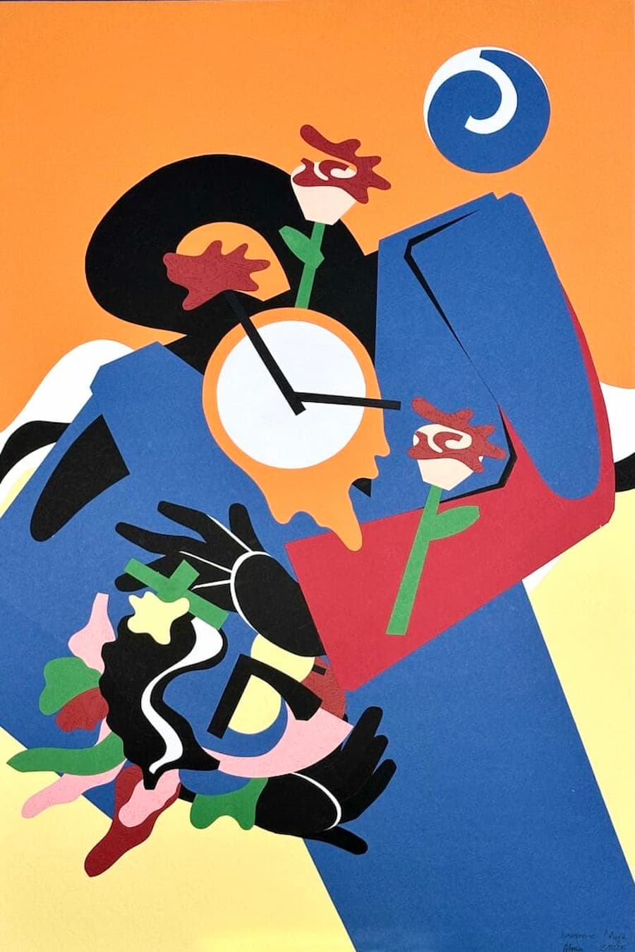 Vibrant Paper Collages by Lawrence Meju Explore Daily Life and the Human Psyche