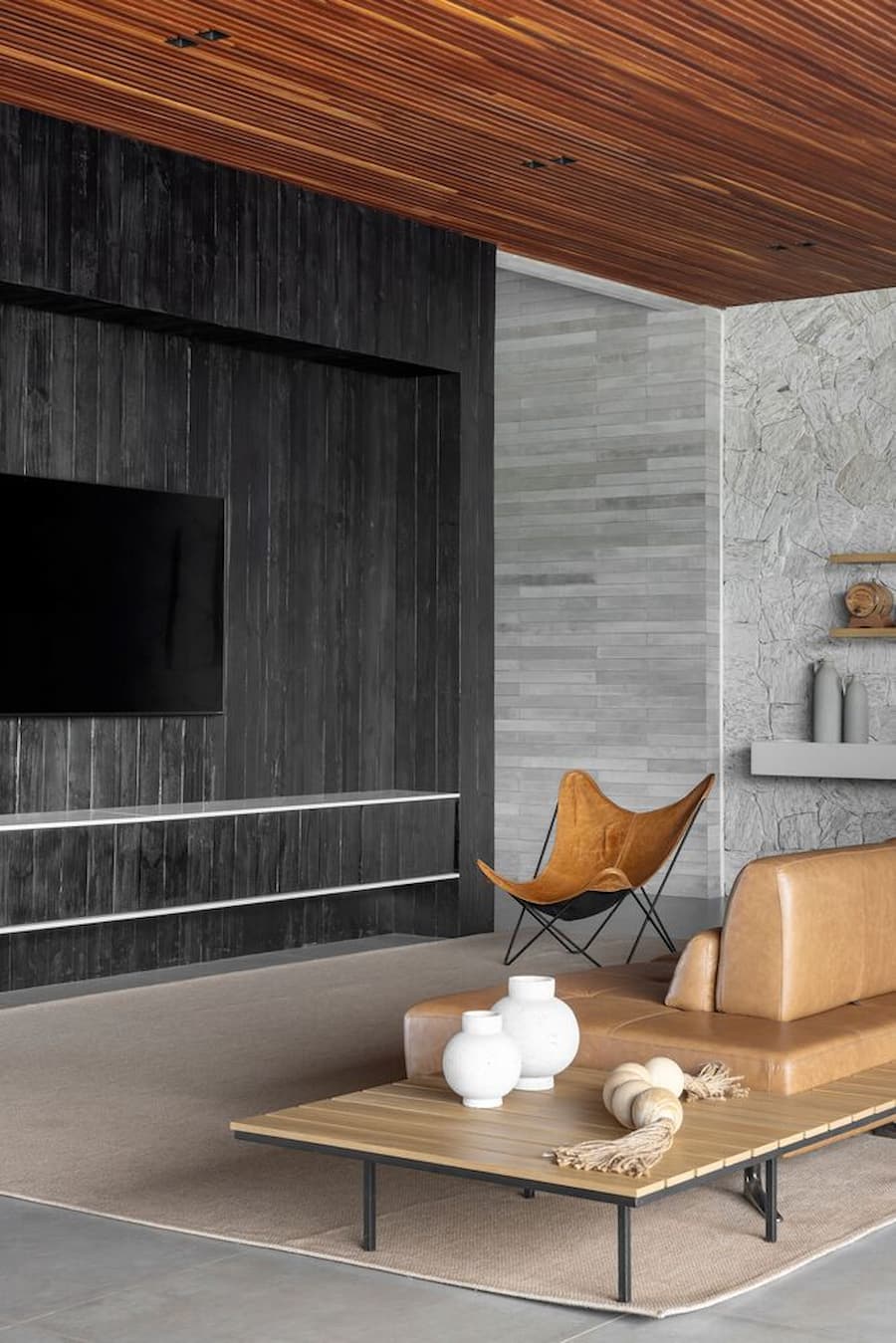 The JK House stands Out for its Palette of Refined, Natural Materials