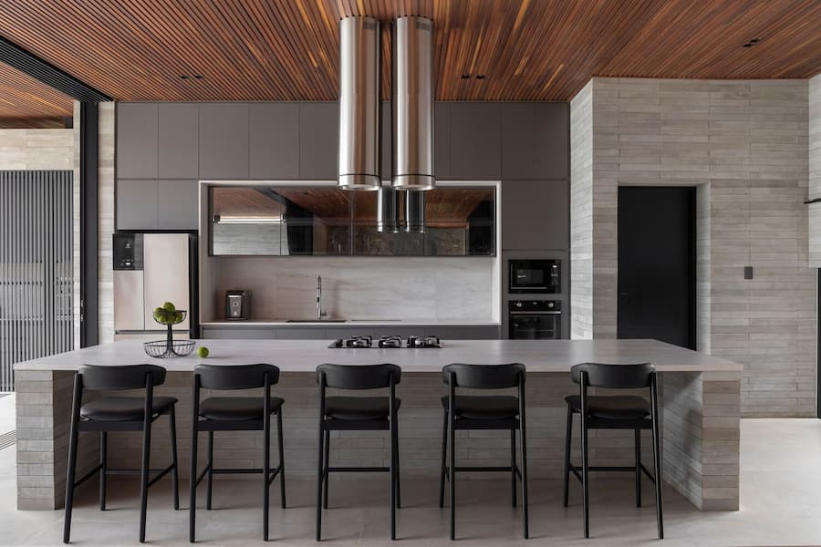 The JK House stands Out for its Palette of Refined, Natural Materials