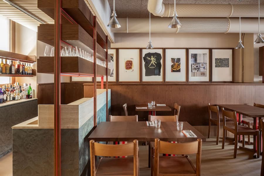 Santo Palato: A Contemporary Take on the Roman Trattoria by Næssi Studio