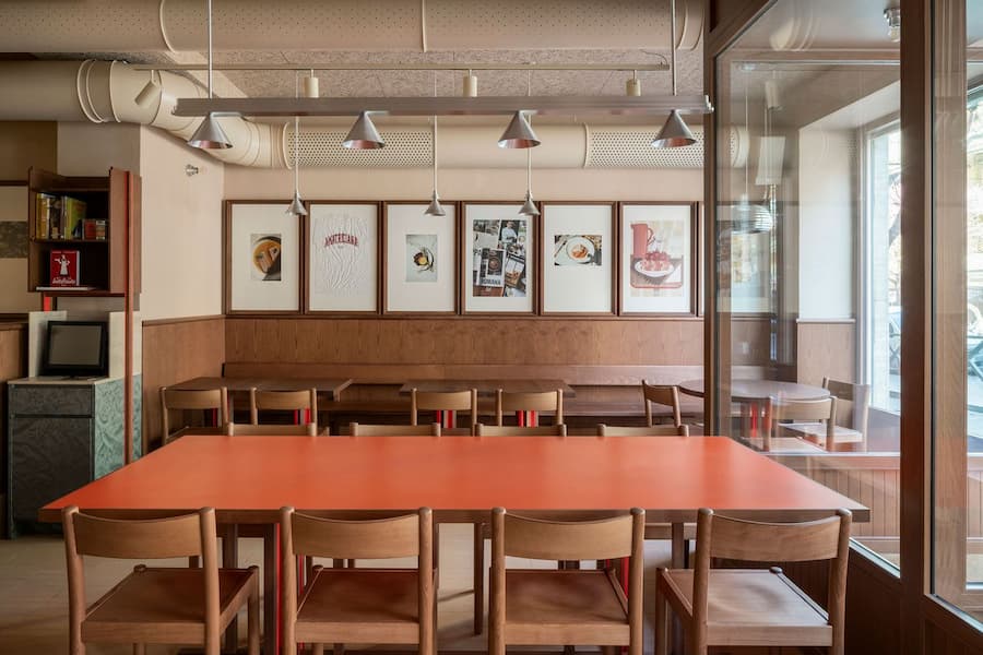 Santo Palato: A Contemporary Take on the Roman Trattoria by Næssi Studio