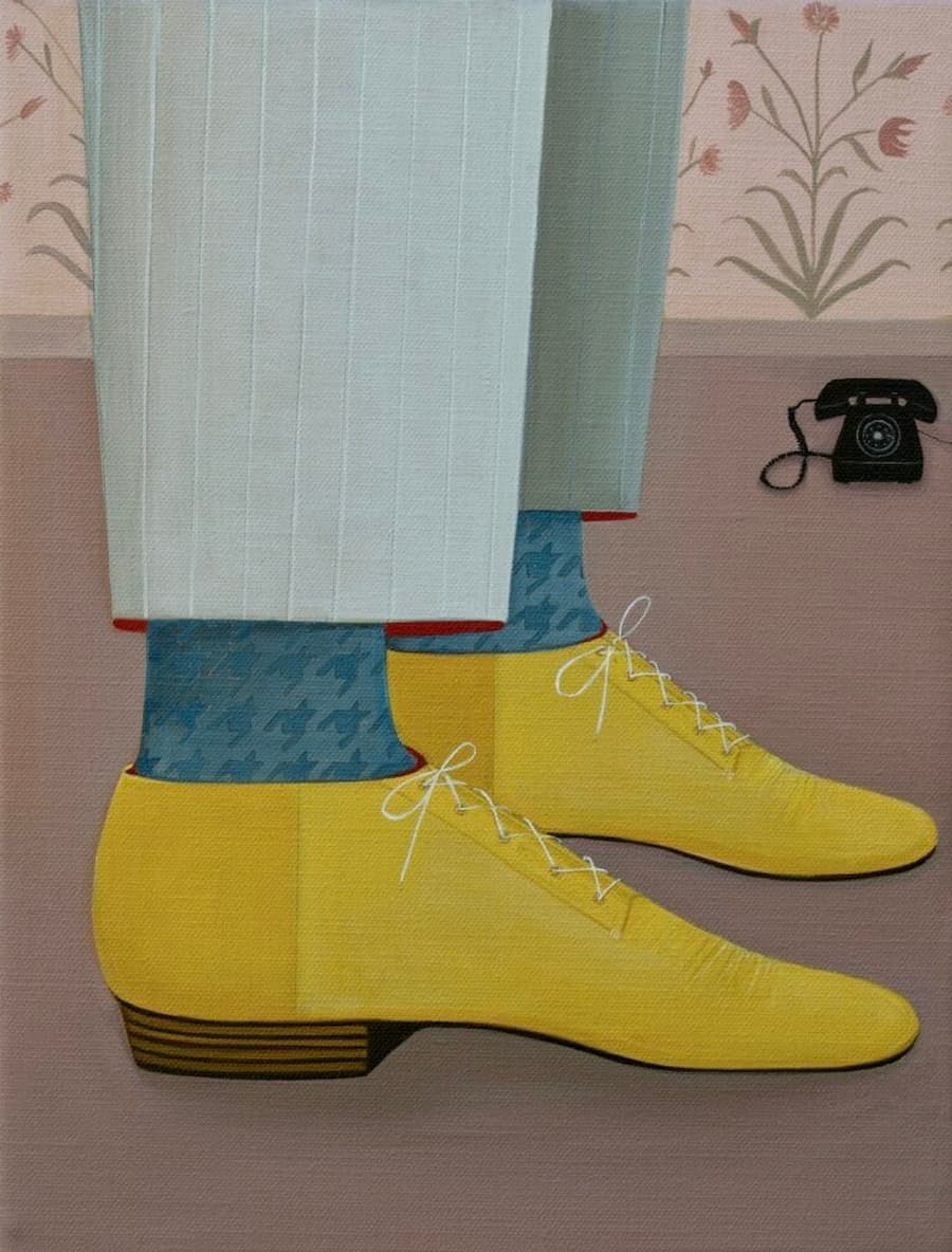Mystery Abounds in Angela Burson’s Enigmatic Paintings