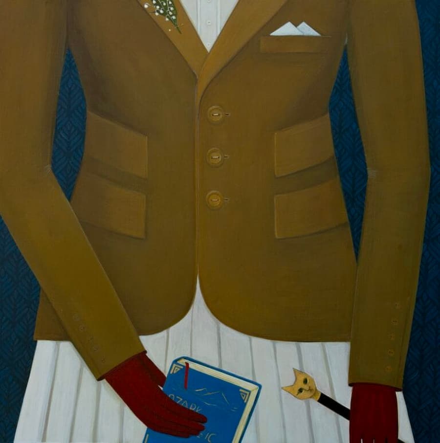 Mystery Abounds in Angela Burson’s Enigmatic Paintings