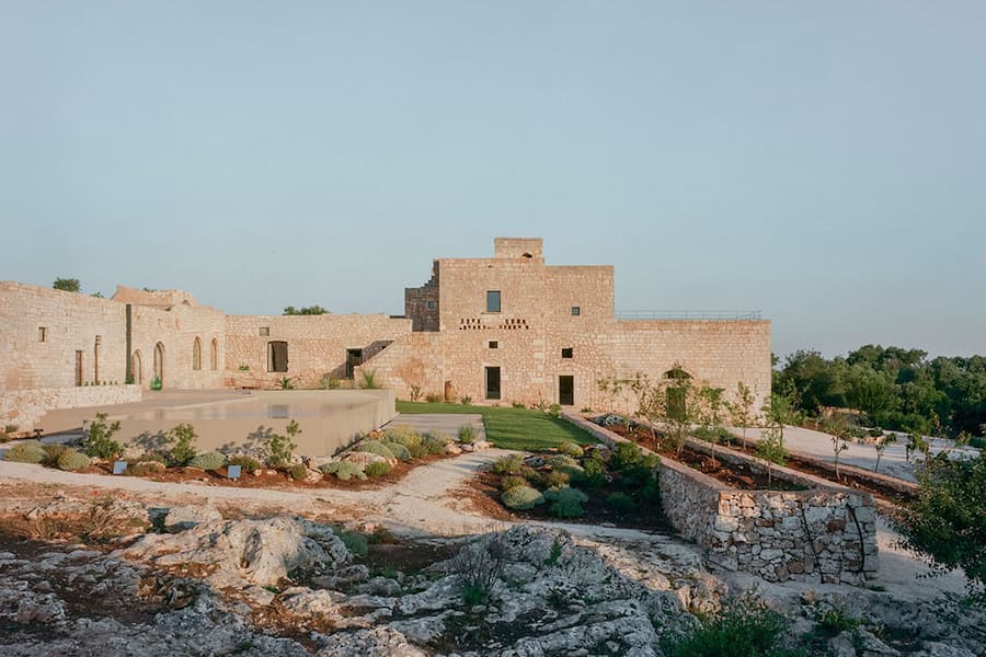 Masseria Belvedere is an Expertly Restored Italian 16th Century Masseria