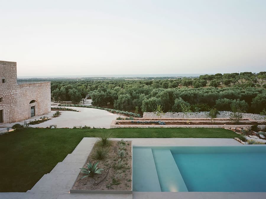 Masseria Belvedere is an Expertly Restored Italian 16th Century 