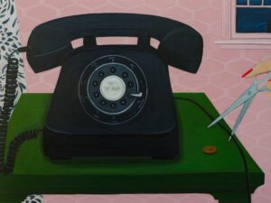 Mystery Abounds in Angela Burson’s Enigmatic Paintings