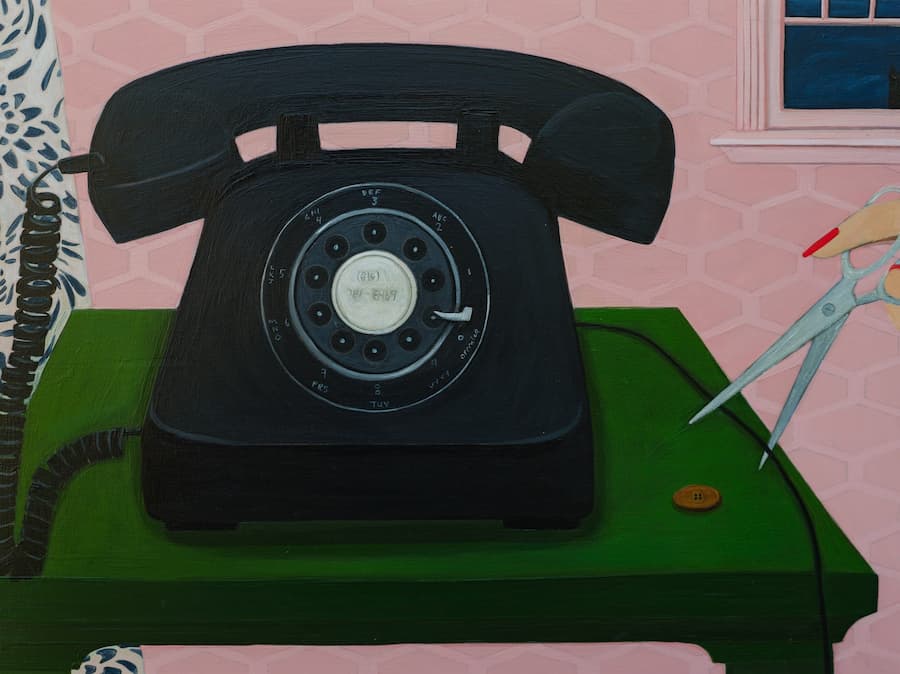 Mystery Abounds in Angela Burson’s Enigmatic Paintings