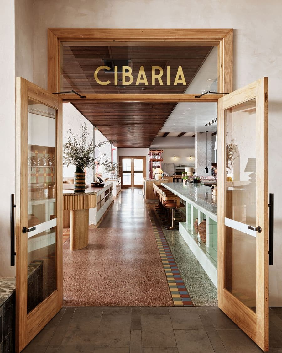 Cibaria 餐廳將義大利鄉村風格與雪梨海濱的悠閒氛圍完美融合