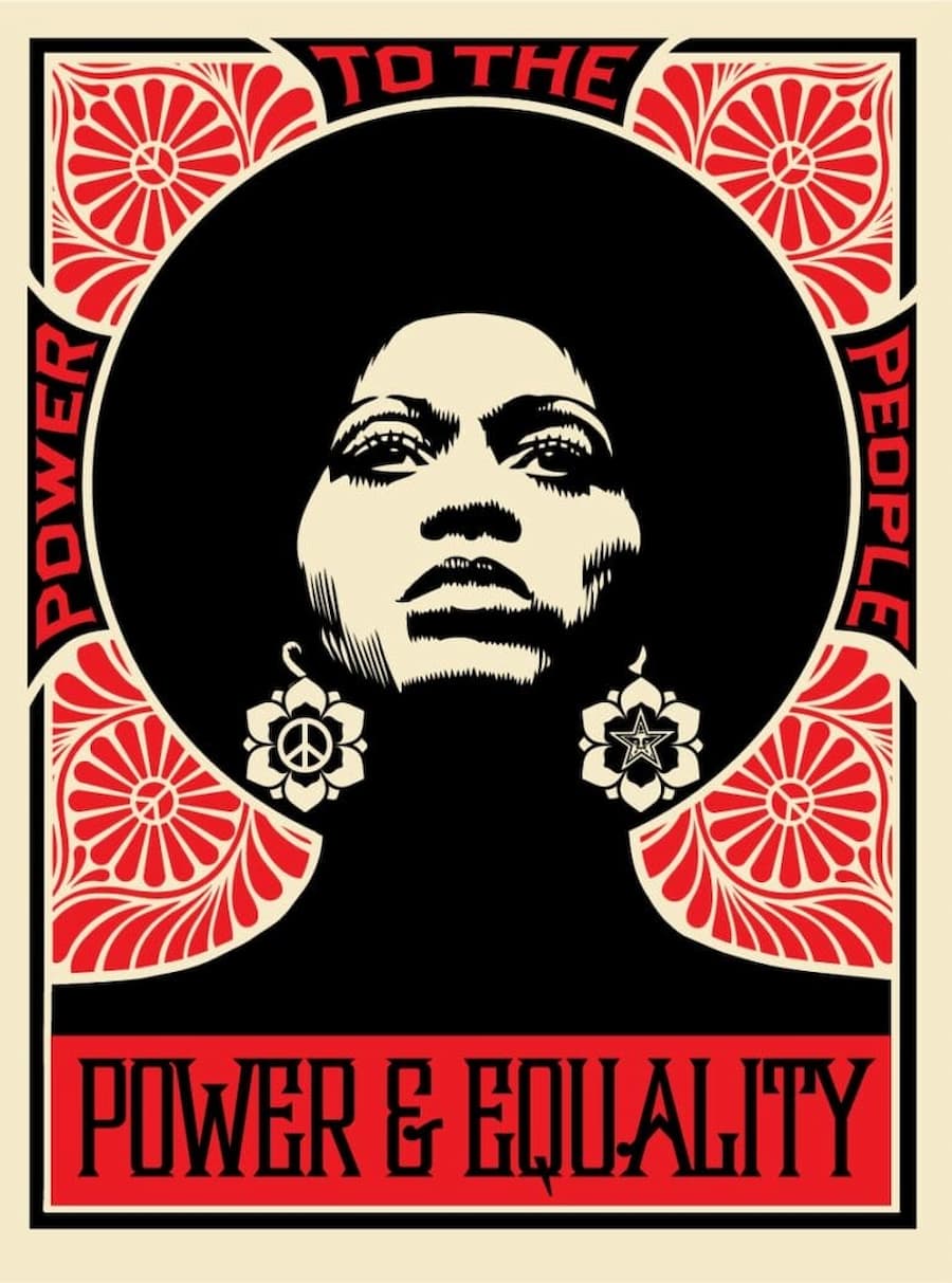‘Out of Print,’a Shepard Fairey 回顧展,深入探討抗議的力量