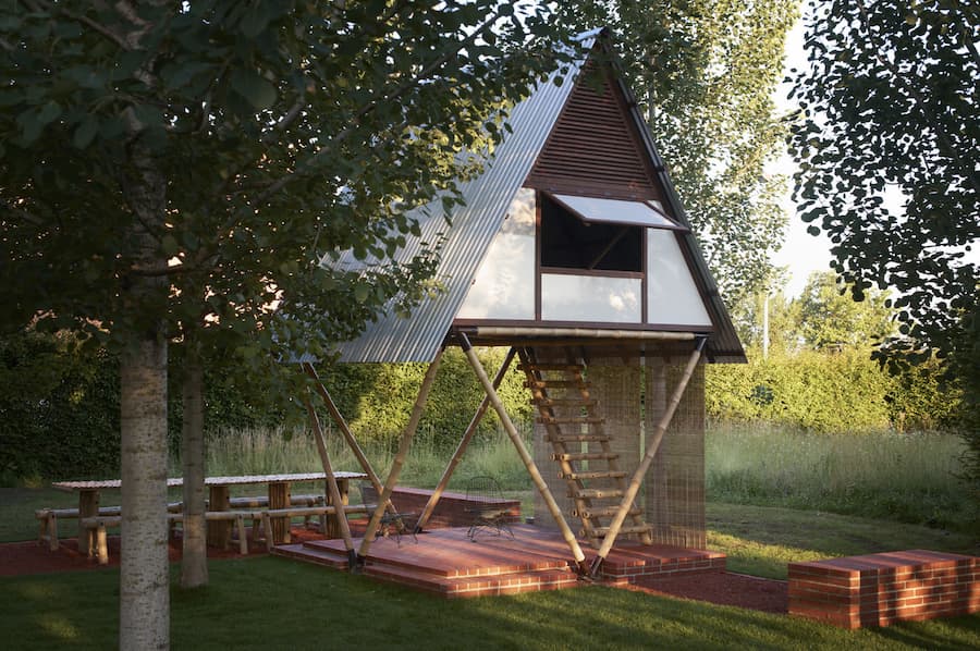 Khudi Bari：應對氣候變遷的建築