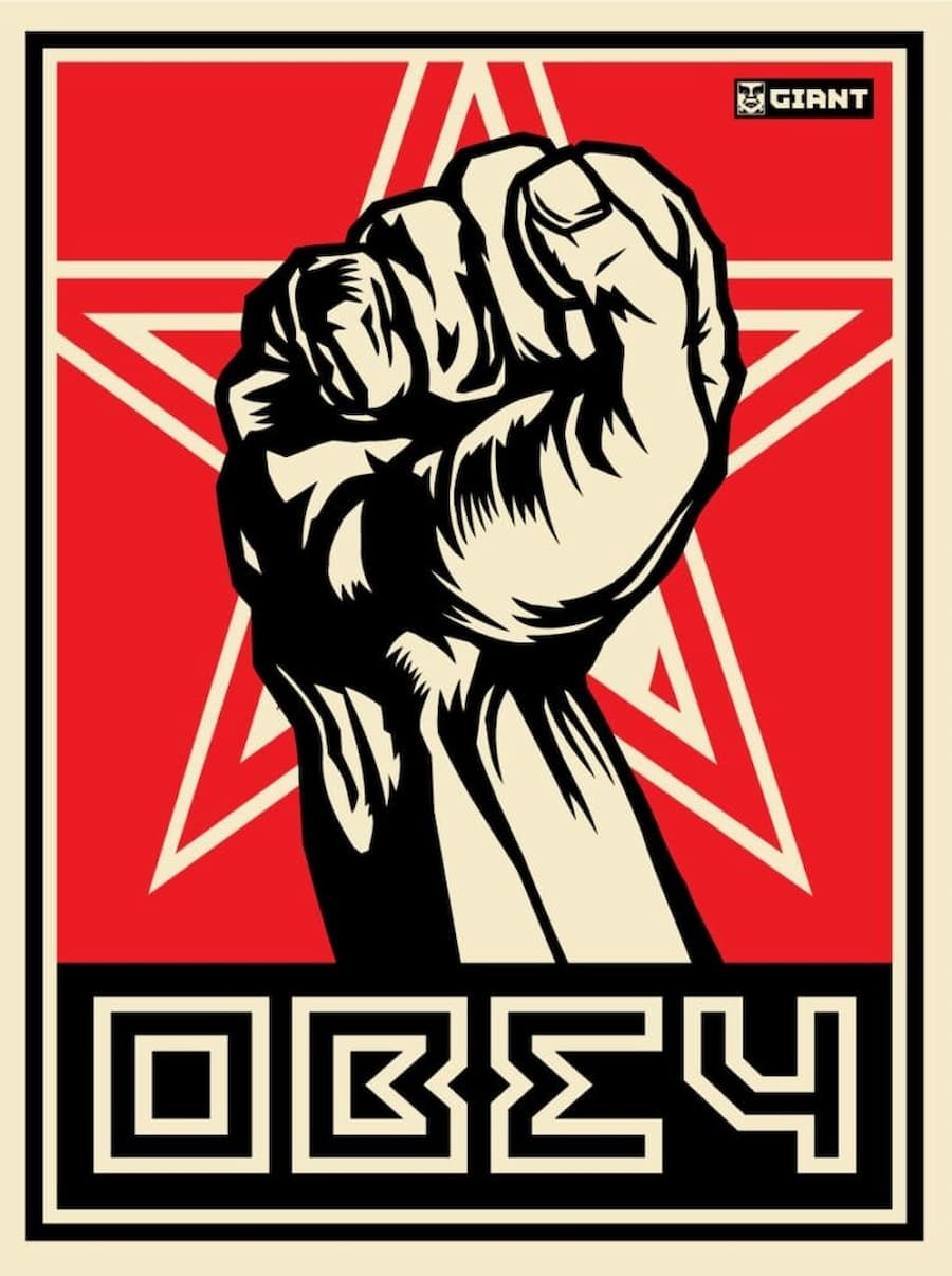 ‘Out of Print,’a Shepard Fairey 回顧展,深入探討抗議的力量