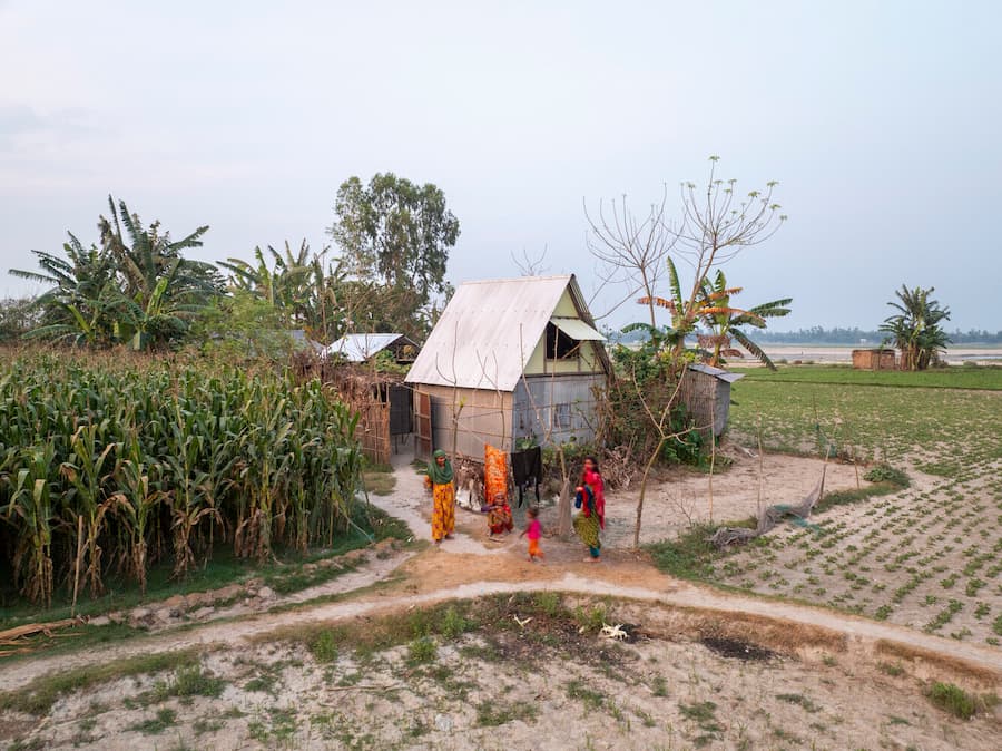 Khudi Bari：應對氣候變遷的建築